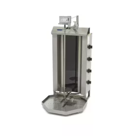 MAXIMA Elektromos gyros sütő - 4 égővel - 50kg hús