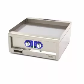 MAXIMA grillsütő sima - elektromos - dupla egység - 60cm