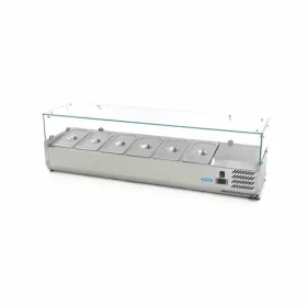   Maxima Feltéthűtő 150 cm - 6x1/3 GN - Leheletvédő üveggel