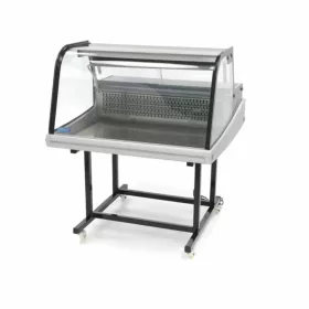 Maxima Süteményes hűtővitrin állvánnyal 92cm – 175L