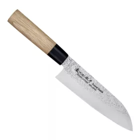 Satake Nashiji Natural Santoku japán konyhakés – 17 cm