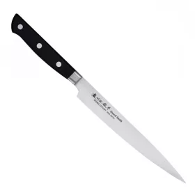   Satake Satoru Japán rozsdamentes klasszikus filézőkés 59 HRC, 18 cm, laminált markolat
