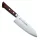 Satake Noushu Masamune Saku Santoku Japán Shirogami szénacél szakácskés 63 HRC, 17 cm, mahagóni markolat