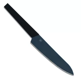   Satake Black Gyuto Japán rozsdamentes szakácskés fekete oxid bevonattal 56 HRC, 18 cm, polipropilén markolat
