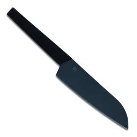   Satake Black Santoku Japán rozsdamentes konyhakés fekete oxid bevonattal 56 HRC, 17 cm, polipropilén markolat