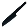 Satake Black Santoku Japán rozsdamentes konyhakés fekete oxid bevonattal 56 HRC, 17 cm, polipropilén markolat