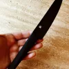 Satake Black Japán rozsdamentes univerzális konyhakés fekete oxid bevonattal 56 HRC, 13 cm, polipropilén markolat