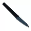 Satake Black Japán rozsdamentes hámozó kés fekete oxid bevonattal 56 HRC, 9,5 cm, polipropilén markolat