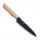 Satake Via Kitchen Japán rozsdamentes univerzális kés 59 HRC, 13,5 cm, fekete oxid bevonat, kőrisfa markolat