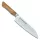 Satake Noushu Santoku Prémium Japán rozsdamentes Damaszk konyhakés 61 HRC, 18 cm, olivafa markolat
