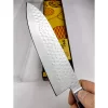 Satake Satoru Tsuchime Santoku Japán rozsdamentes konyhakés 59 HRC, 17 cm, laminált markolat