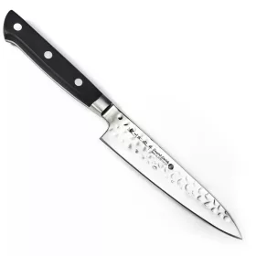   Satake Satoru Tsuchime Japán rozsdamentes univerzális konyhakés 59 HRC, 13,7 cm, laminált markolat