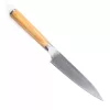 Satake Noushu Masamune Japán rozsdamentes univerzális konyhakés 59 HRC, 13 cm, pakkafa markolat