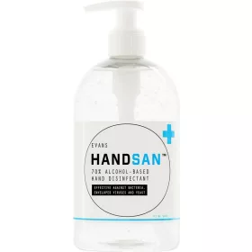   EVANS Handsan - 70% alkohol alapú kézfertőtlenítő - 500 ml