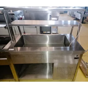 Elekthermax hidegen tartó pult 3x GN 1/1