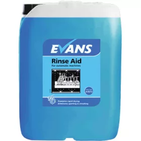   EVANS Rinse Aid - Öblítőszer - automata mosogatógéphez - 20 liter