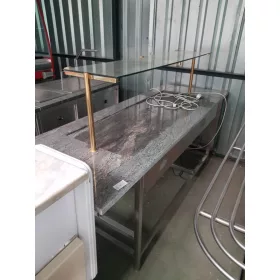 Gránit pultos hidegentartó pult