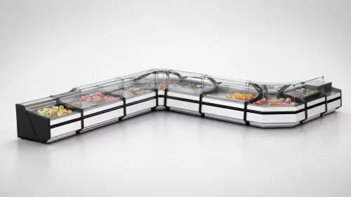 IGLOO LUZON DEEP 1.88 WG csemegehűtő pult, 1960×1180 mm, ventilációs hűtés, +1 – +10 °C