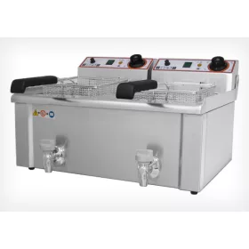   Beckers FBR 9+9 LT / 9+9 literes elektromos olajsütő / fritőz