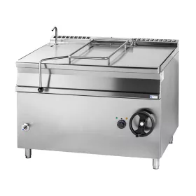 Elektromos üzemű billenőserpenyő - 120 literes - Inox