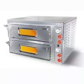 Kétaknás pizzakemence FF44 - 8x35 cm