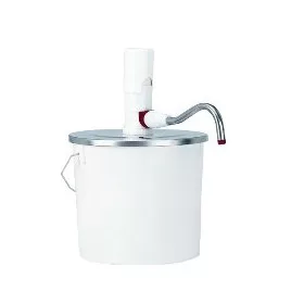 Pumpás szósz adagoló, vödörrel 5L