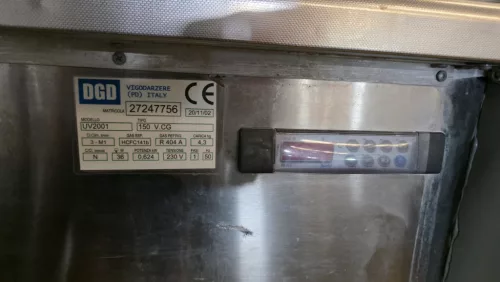 DGD UV2001/150 V.CG csemegehűtő pult – 1540 mm – statikus hűtéssel