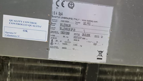 ISA Bastia Millennium SP 20 L – 20 tégelyes fagylaltpult