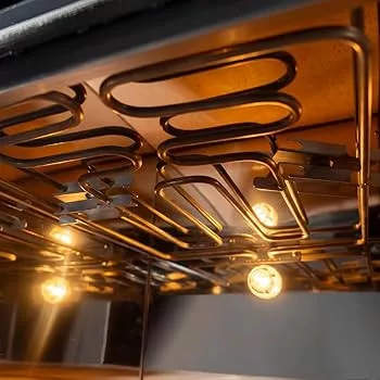 Effeuno Easy Pizza Pro pizzakemence,  kenyérsütő kemence, 509 °C, magas változat, Digitális vezérléssel