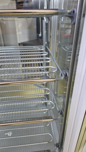 Silfer NGL 450 S panoráma fagyasztó bemutatóvitrin – 427 liter - Statikus - Bemutató darab!