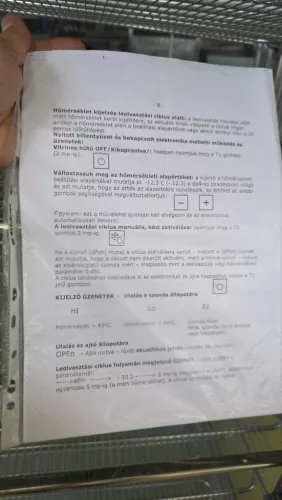 Silfer NGL 450 S panoráma fagyasztó bemutatóvitrin – 427 liter - Statikus - Bemutató darab!