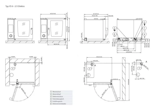 Rational iCombi Pro XS 6 - 2/3 - kombisütő