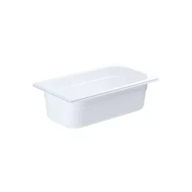 Fehér polikarbonát edény GN 1/3
