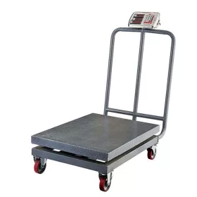   TCS-T gurulós raktári mérleg / mázsa 600 kg, 60×80 cm – fém kijelző - Nem hitelesíthető