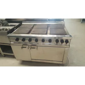 6 lapos elektromos tűzhely+sütő