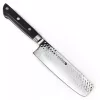 Satake Satoru Tsuchime Nakiri Japán rozsdamentes konyhakés 59 HRC, 16 cm, laminált markolat