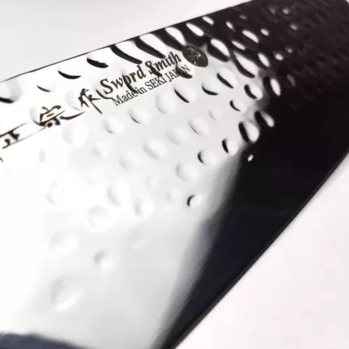 Satake Satoru Tsuchime Nakiri Japán rozsdamentes konyhakés 59 HRC, 16 cm, laminált markolat